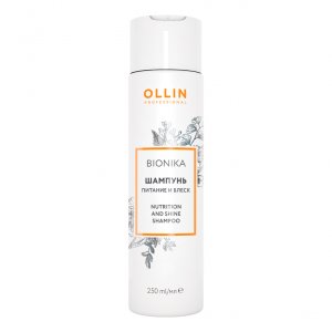 Шампунь для волос OLLIN Professional Шампунь «Питание и блеск» OLLIN BIONIKA (OLL000036)