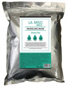 Косметические маски La miso Маска моделирующая (альгинатная) с зеленым чаем, 1000 гр (MPL017261)