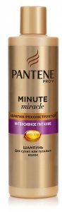 Шампуни Pantene Шампунь Minute Miracle Интенсивное питание (PNT700539)