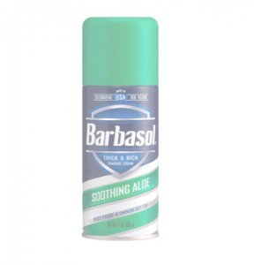 Средства для бритья Barbasol Крем-пена для бритья смягчающая с экстрактом алоэ Soothing Aloe Shaving Cream (MPL062098)