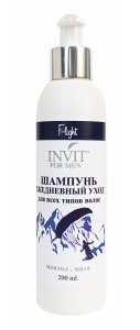 Шампуни INVIT Шампунь F-light ЕЖЕДНЕВНЫЙ УХОД с ментолом и мятой (MPL058649)