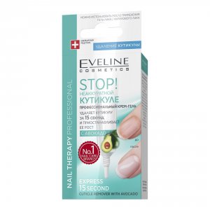 Уход за ногтями EVELINE Крем-гель Stop! неаккуратной кутикуле с авокадо Nail Therapy Professional Eveline 12 мл (MPL000454)