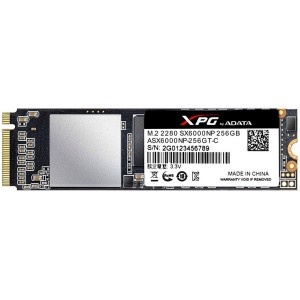 Внутренний SSD накопитель ADATA 256GB ASX6000NP-256GT-C XPG SX6000