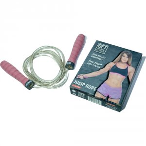 Тренировочная скакалка Original FitTools Скакалка тренировочная Pink (MPL213297)