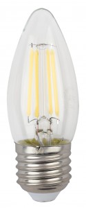 Лампа светодиодная ЭРА F-LED B35 E27 5W 230V белый свет (Б0027934)