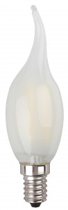 Лампа светодиодная ЭРА F-LED BXS E14 5W 230V желтый свет, матовая (Б0027927)