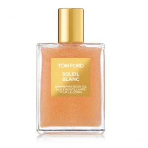 Женская парфюмерия Tom Ford Масло парфюмированное для тела с блестками Soleil Blanc Rose Gold (ESTT6M402)