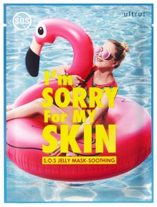 Уход за лицом I'm Sorry For My Skin Маска для лица тканевая после солнца - S.O.S. jelly mask-soothing (MPL091446)