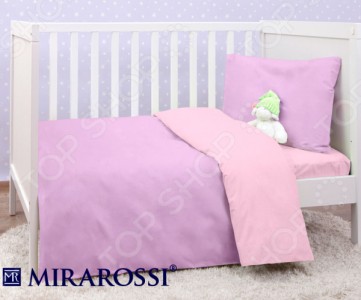 Детский комплект постельного белья MIRAROSSI Ninna Nanna Viola (4690217145067)