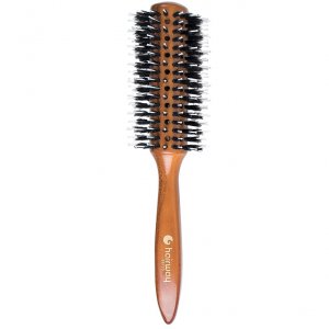 Аксессуары для волос HairWay Брашинг Hairway Glossy Wood деревянный, комбинированная щетина 28мм, 20 рядов (MPL038141)