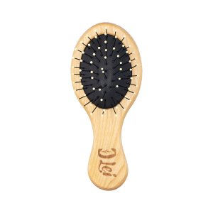Аксессуары для волос LEI Расческа массажная малая дерево, пластиковые зубцы, прозрачная (MPL036482)