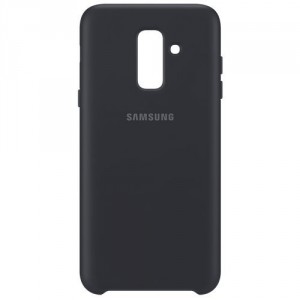 Чехол для Samsung Galaxy A6+ (2018) Samsung Dual Layer (EF-PA605CBEGRU) Black