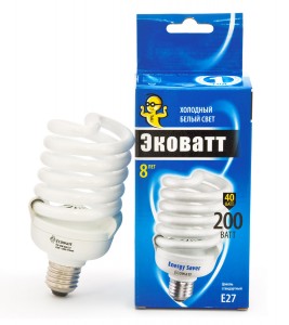 Лампа энергосберегающая Ecowatt Fsp 40w 840 e27 (4606400205807)