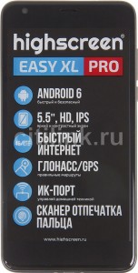 Смартфон Highscreen Easy XL Pro Коричневый