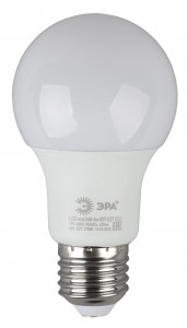 Лампа светодиодная ЭРА Led smd a60-6w-827-e27 eco (5055945536478)