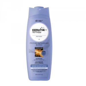 Шампуни Витэкс KERATIN&ПЕПТИДЫ шампунь для всех типов волос против выпадения волос (MPL031220)