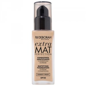 Тональные средства DEBORAH MILANO Тональная основа матирующая EXTRA MAT PERFECTION MATTIFYING FOUNDATION (DBR305463)