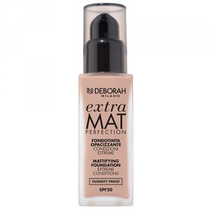 Тональные средства DEBORAH MILANO Тональная основа матирующая EXTRA MAT PERFECTION MATTIFYING FOUNDATION (DBR305500)