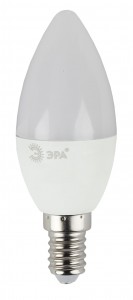 Лампа светодиодная ЭРА B35 E14 9W 230V белый свет (Б0027970)
