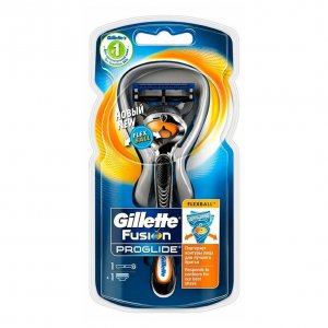 Средства для бритья Gillette Бритва Gillette Fusion ProGlide Power "Золотая серия" с 1 сменной кассетой (GIL413657)