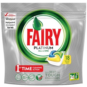 Моющее средство для посудомоечной машины Fairy Platinum 18 All-in-One (FR-81574620)