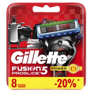 Средства для бритья Gillette Сменные кассеты для бритья FUSION ProGlide Power (GIL854236)