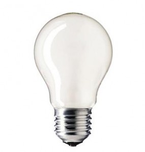 Лампа накаливания Philips A55 75w e27 fr (8711500354747)