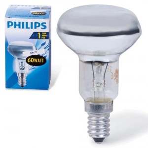 Лампа накаливания Philips Spot nr50 60w e14 30° (8711500382429)