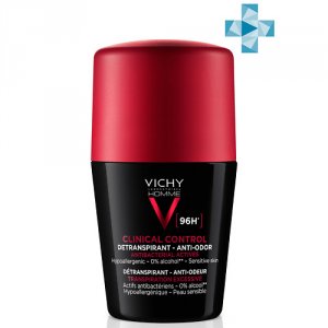 Дезодоранты Vichy Дезодорант-антиперспирант CLINICAL CONTROL мужской (VIC979646)