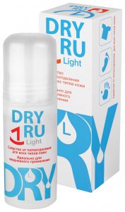 Дезодоранты DRY RU Средство от потоотделения для всех типов кожи Light (MPL192089)