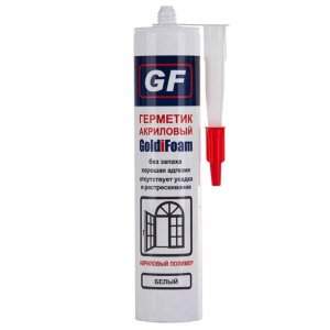Универсальный силиконовый герметик GoldiFoam GFsilun_wh