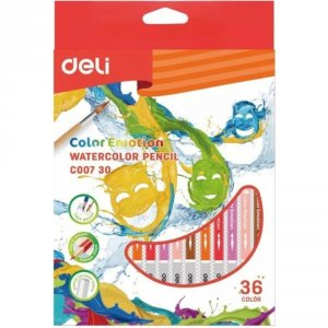 Акварельные цветные карандаши DELI Color Emotion EC00730 (1028880)
