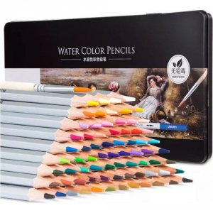 Акварельные цветные карандаши DELI Nuevo 6524 (1205244)