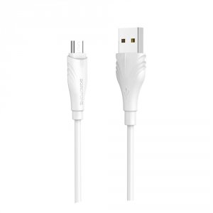 Usb-кабель Borofone Кабель Borofone USB Micro USB BX18 1M белый