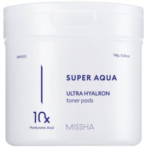 Уход за лицом Missha Тонер-пэды для лица Super Aqua Ultra Hyalron увлажняющие (MHS000011)