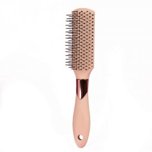 Аксессуары для волос Queen Fair Расчёска массажная, прорезиненная ручка (MPL221362)