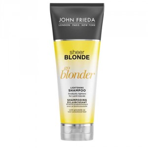 Шампунь осветляющий для натуральных и окрашенных волос John Frieda Sheer Blonde Go Blonder Shampoo