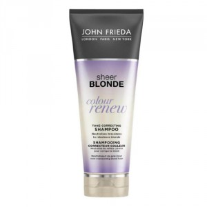 Шампунь для восстановления оттенка осветленных волос John Frieda Sheer Blonde Colour Renew Shampoo