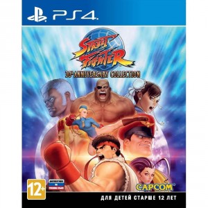 Видеоигра для PS4 . Street Fighter 30th Anniversary Collection