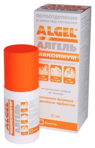 Дезодоранты Algel Дезодорант от избыточного потоотделения и неприятного запаха МАКСИМУМ (MPL212247)
