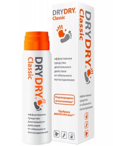 Дезодорант для тела Dry Dry Средство "Dry Dry" от обильного потовыделения длительного действия (MPL192076)