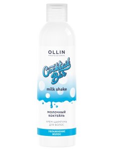 Шампунь для волос OLLIN Professional Крем-шампунь "Молочный коктейль" Увлажнение волос Cocktail BAR (OLL000163)