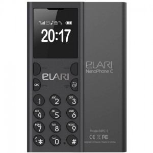 Мобильный телефон Elari NanoPhone C 2017 Чёрный антрацит