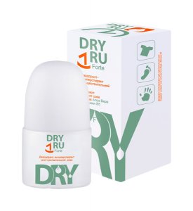 Дезодоранты DRY RU Дезодорант-антиперспирант для чувствительной кожи Форте (MPL192094)
