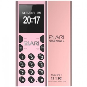 Мобильный телефон Elari NanoPhone C 2017 Жемчужный розовый