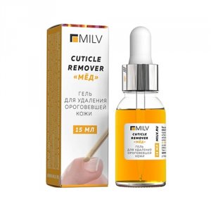 Уход за ногтями MILV Гель для удаления ороговевшей кожи CUTICLE REMOVER МЁД (MPL211245)