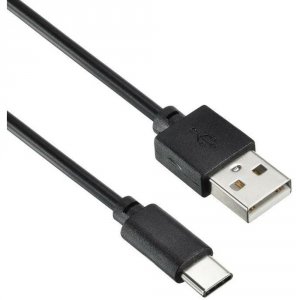 Кабель Digma TYPE-C-1.2M-BLK USB (m)-USB Type-C (m), 1,2 метра, черный (1084557)