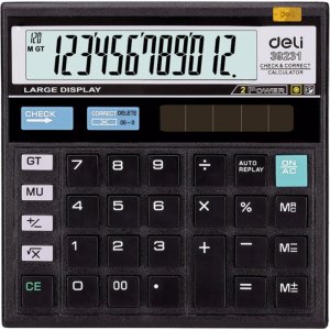 Настольный компактный калькулятор DELI e39231 (1552682)