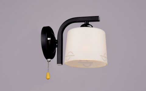 Бра РОССвет 18260 BK+CR/1W