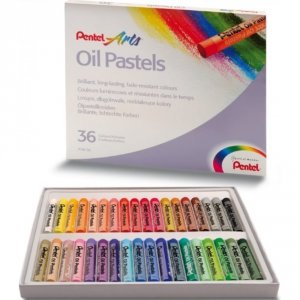 Пастель масляная Pentel oil Pastels 36 шт. (610056)